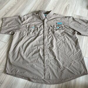 Tuna Mens UV UPF 50 Sun Protection Waterproof Fishing Casual Shirt Size‎ 2XL